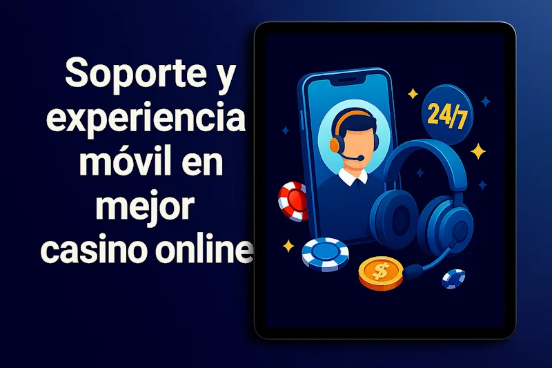 Soporte y experiencia móvil en mejor casino online