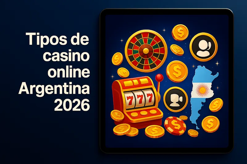 Tipos de casino online Argentina 2026