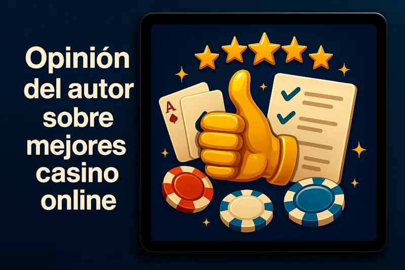 Opinión del autor sobre mejores casino online