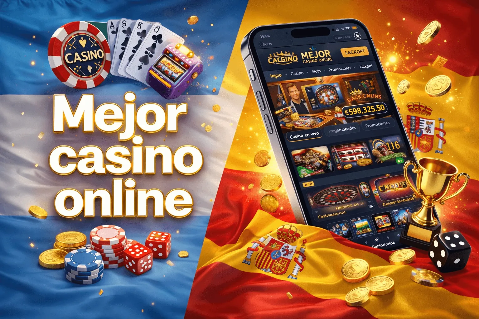 Juega en el casino en línea móvil de España