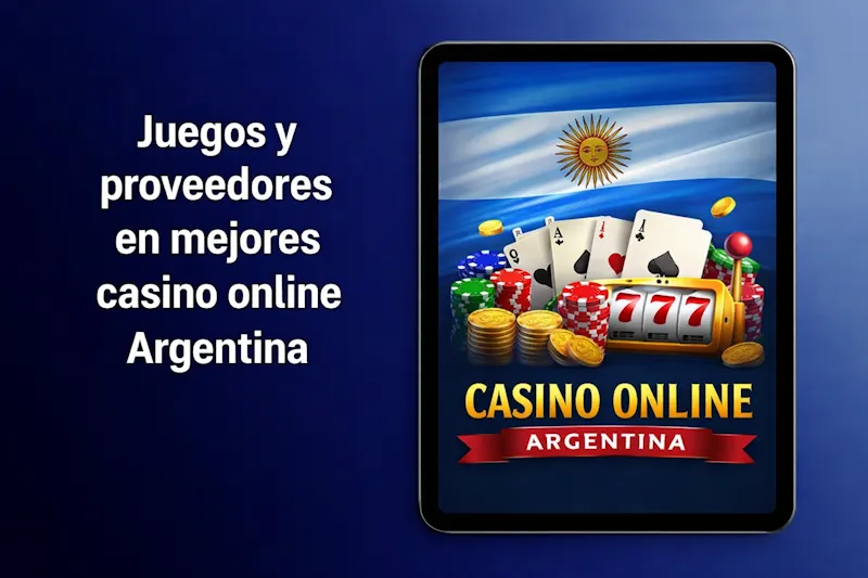 Juegos y proveedores en mejores casino online Argentina