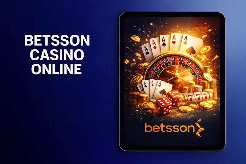 Betsson casino online — pagos y UX