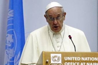 El Papa a la #COP21: sería catastrófico si prevalecen los intereses privados