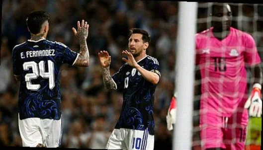 Enzo Fernández: Messi, su modelo desde antes de compartir la Albiceleste