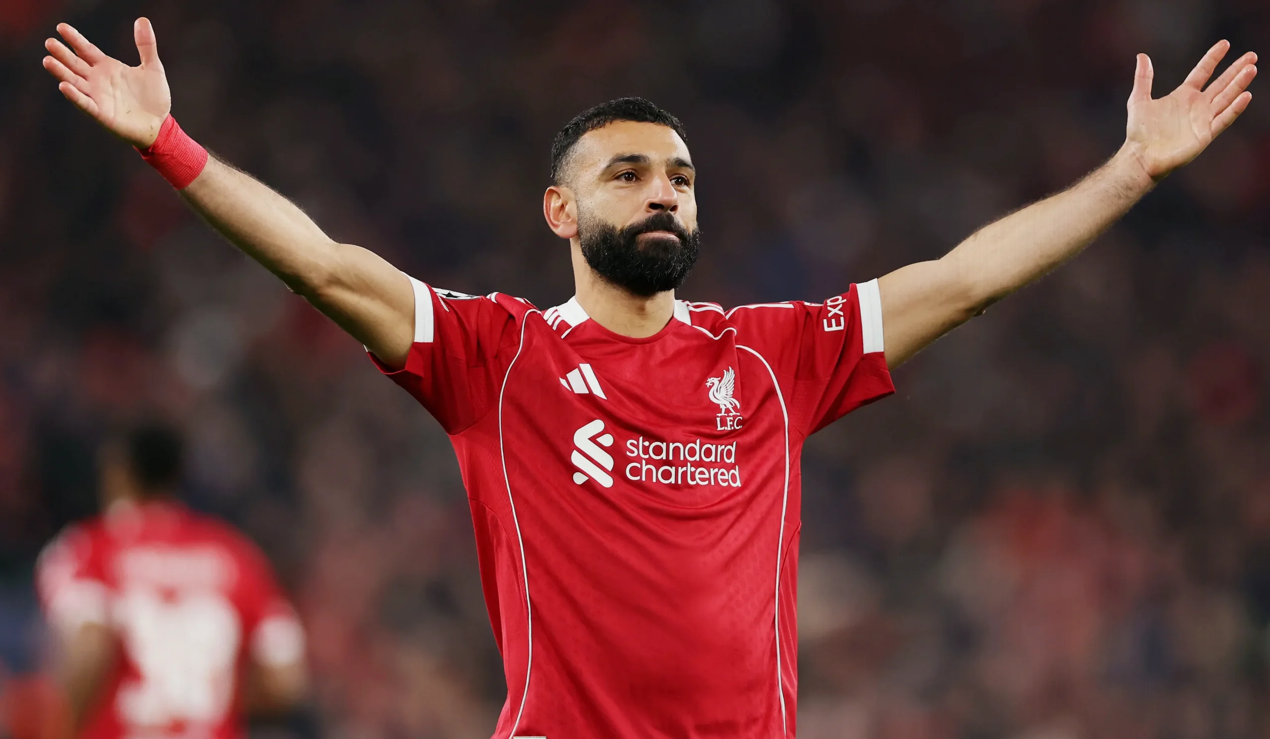 Slot elogia a Salah y sueña con dos trofeos más antes de su salida