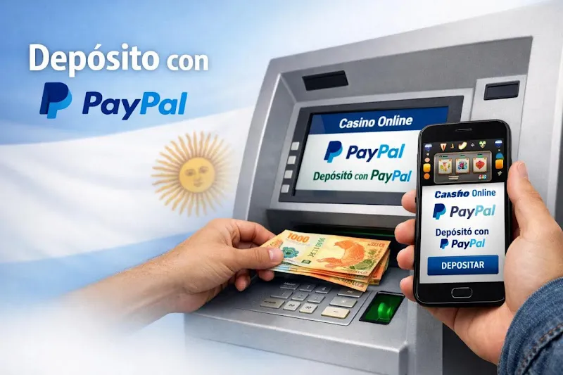 Cómo cargar saldo y retirar ganancias con PayPal en un casino online